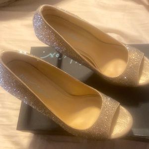 Betsey Johnson Dane in Champagne will have you the belle of the ball.